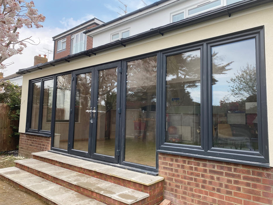 lean to tiled roof conservatory brighton