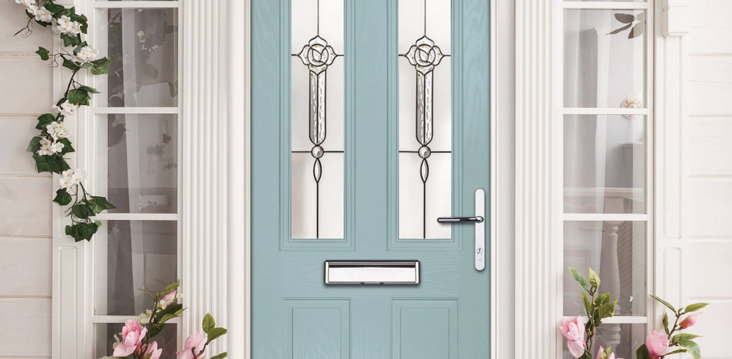 green composite door