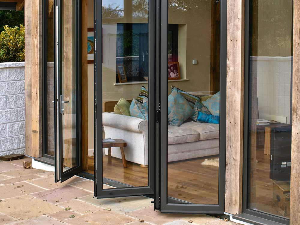 AluK aluminium double glazed door Portsmouth